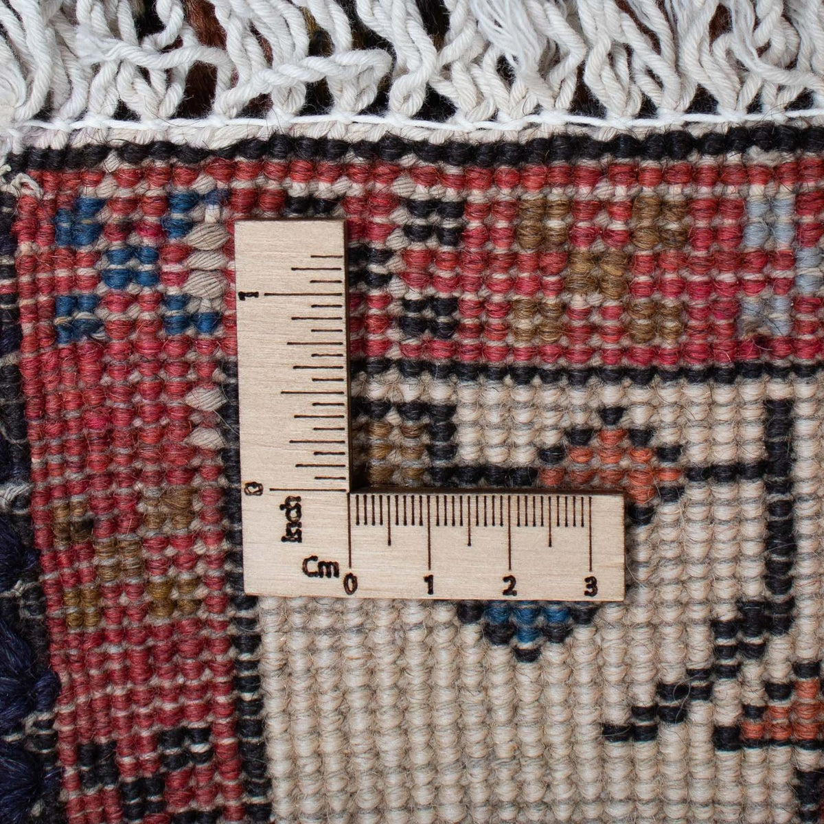 Biegacz Dywan perski - Bijar - 208 x 133 cm - beżowy