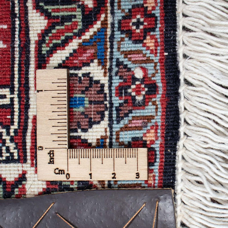 Dywan perski - Bijar - 209 x 130 cm - ciemnoniebieski