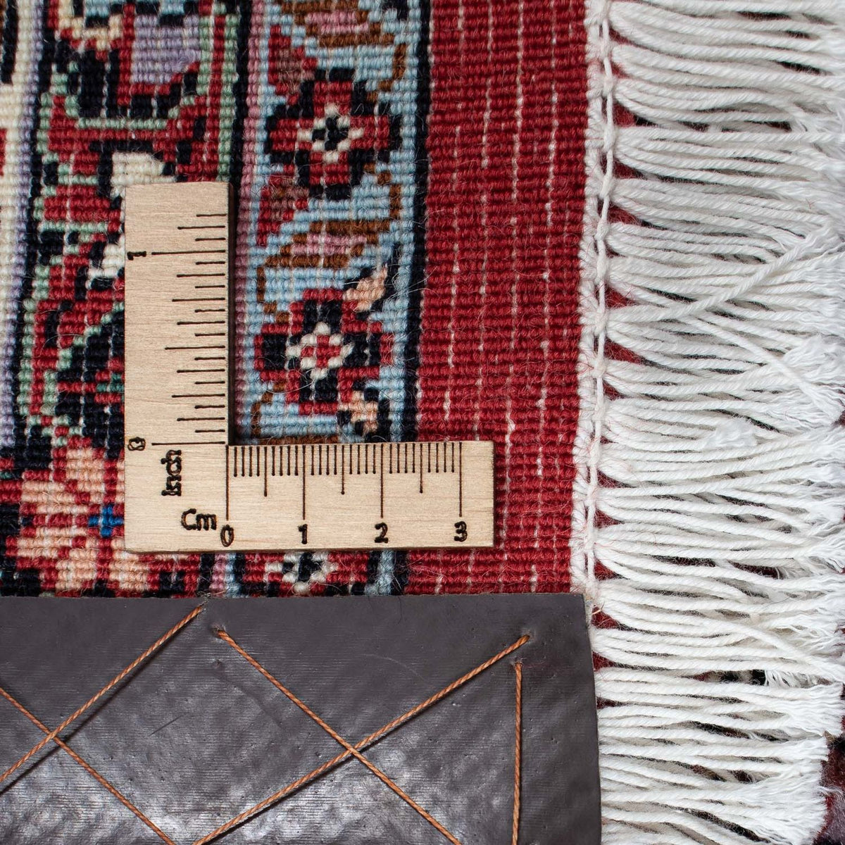 Dywan perski - Bijar - 208 x 134 cm - ciemna czerwień