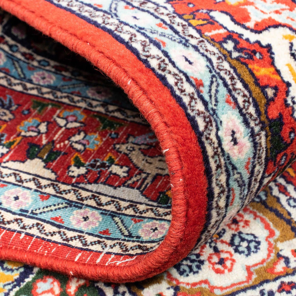 Biegacz Dywan perski - Klasyczny - 383 x 83 cm - czerwony