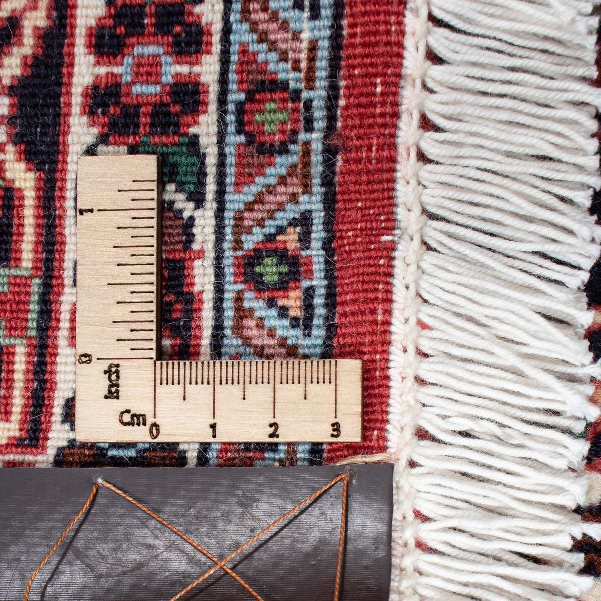 Dywan perski - Bijar - 206 x 132 cm - jasna czerwień