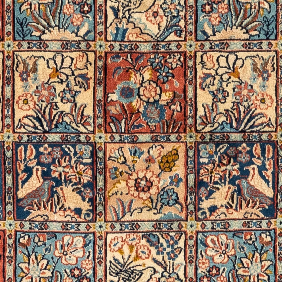 Dywan perski - Klasyczny - 260 x 164 cm - jasna czerwień