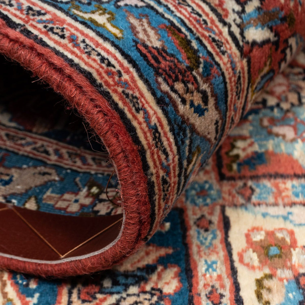 Dywan perski - Klasyczny - 255 x 172 cm - jasna czerwień