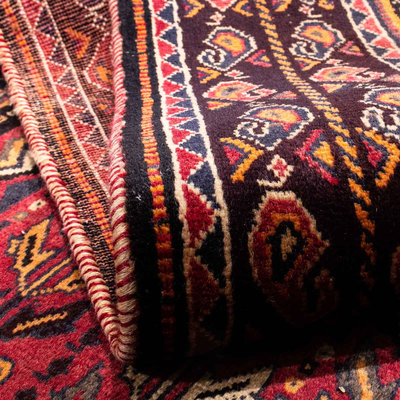 Perski dywan - Nomadyczny - 270 x 170 cm - czerwony