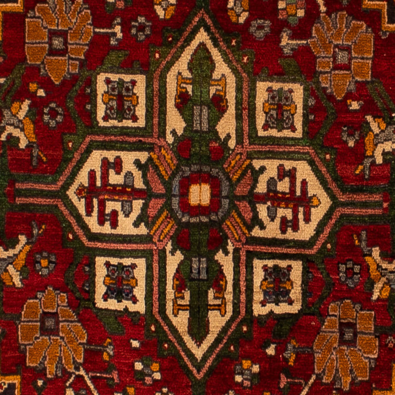 Perski dywan - Nomadyczny - 290 x 206 cm - ciemna czerwień