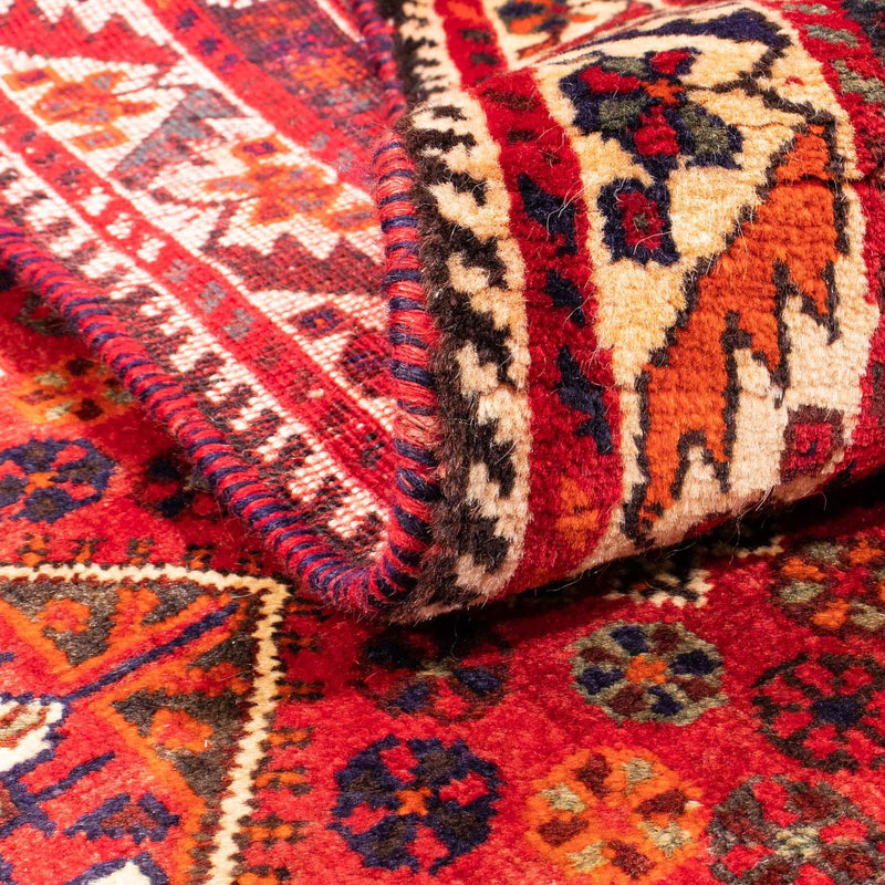 Perski dywan - Nomadyczny - 159 x 120 cm - ciemna czerwień