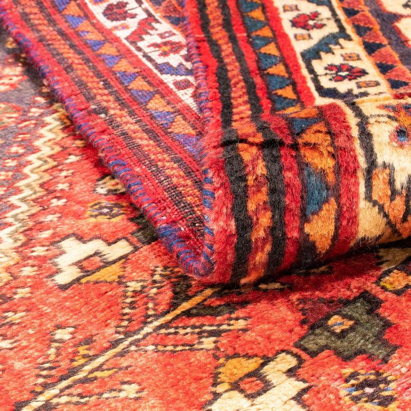 Perski dywan - Nomadyczny - 167 x 128 cm - ciemna czerwień