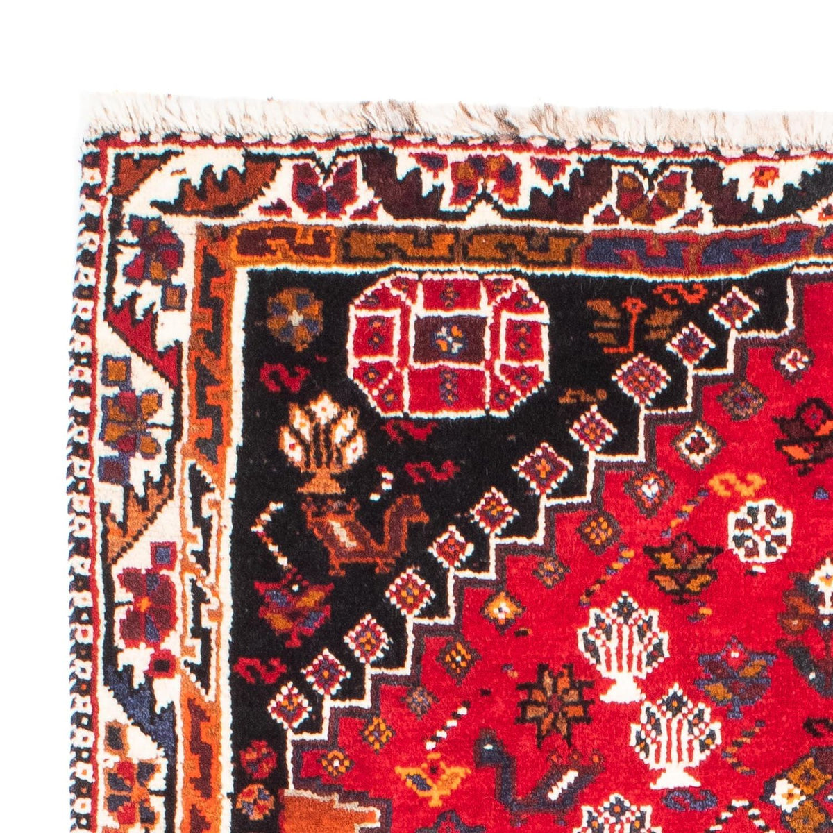 Perski dywan - Nomadyczny - 168 x 105 cm - ciemna czerwień