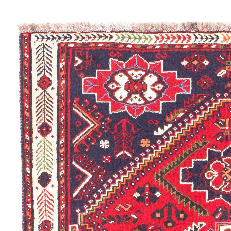 Perski dywan - Nomadyczny - 158 x 117 cm - ciemna czerwień