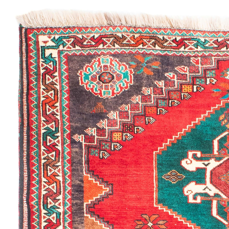 Perski dywan - Nomadyczny - 160 x 110 cm - ciemna czerwień