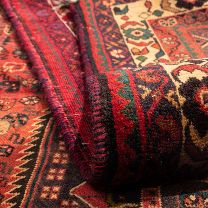 Perski dywan - Nomadyczny - 273 x 203 cm - ciemna czerwień