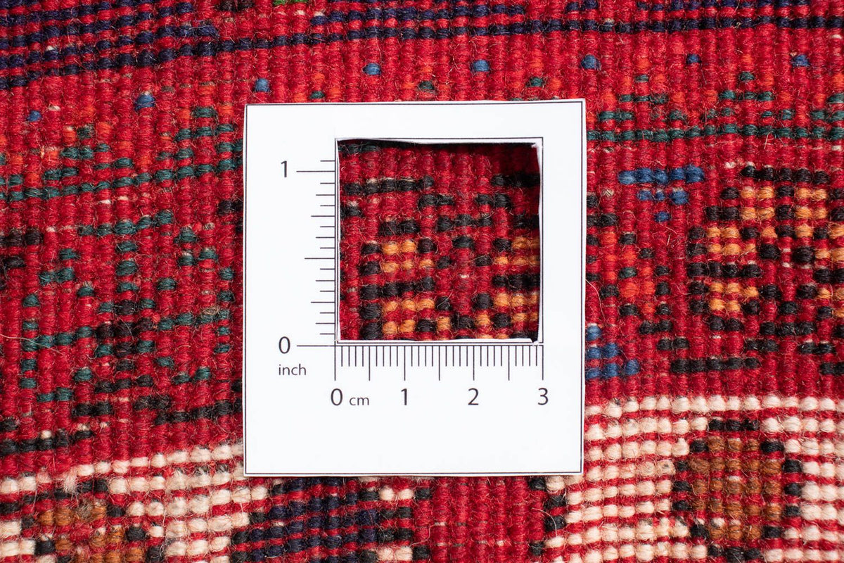 Perski dywan - Nomadyczny - 273 x 203 cm - ciemna czerwień