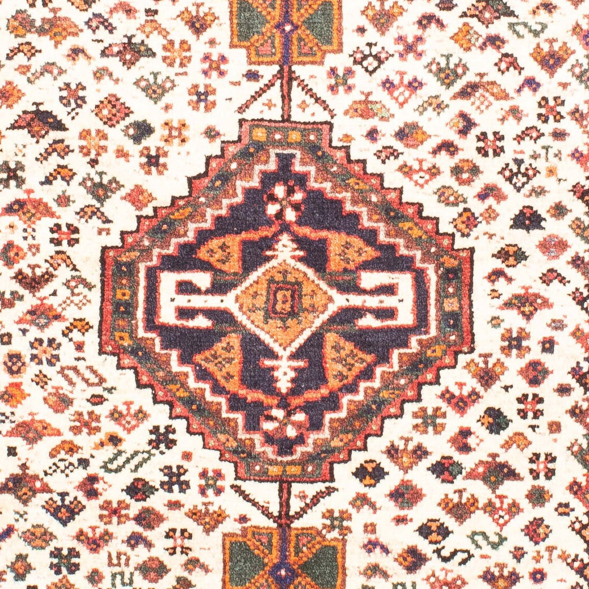 Perski dywan - Nomadyczny - 148 x 103 cm - beżowy