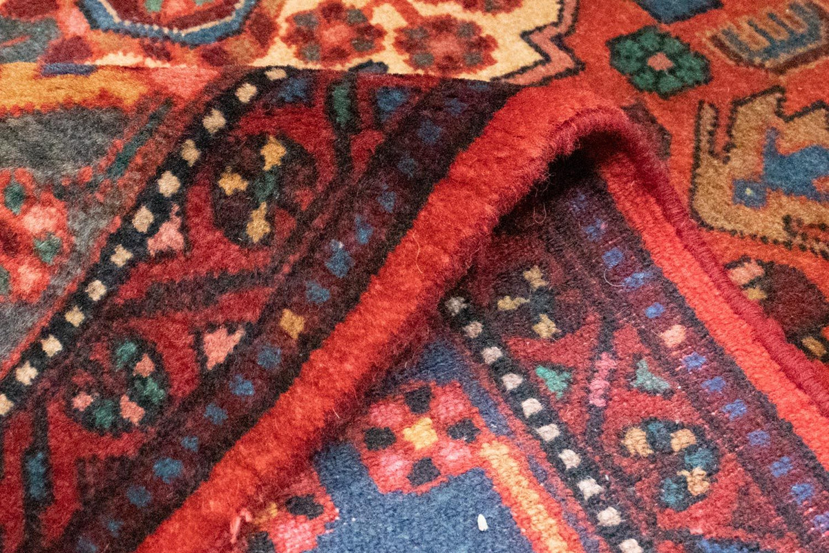 Perski dywan - Nomadyczny - 240 x 153 cm - czerwony