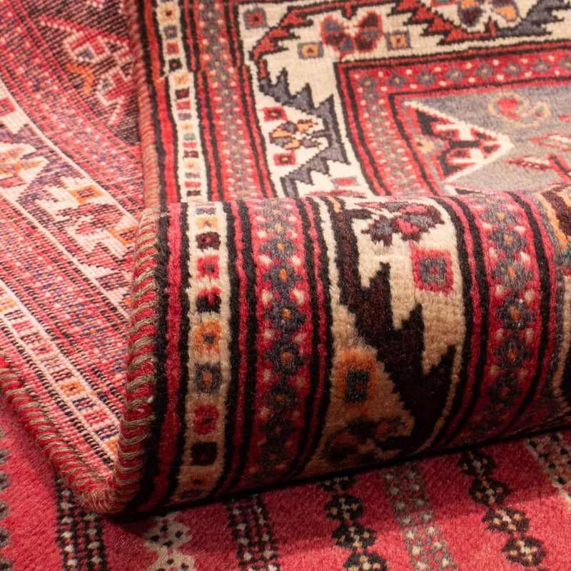 Perski dywan - Nomadyczny - 289 x 213 cm - czerwony