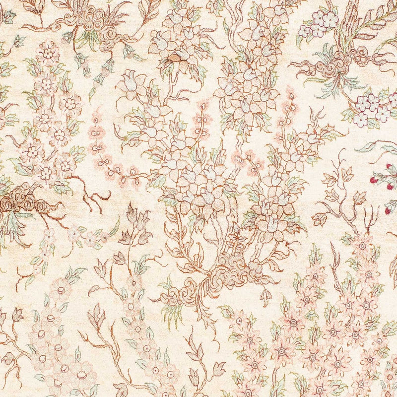 Dywan perski - Ghom - 157 x 102 cm - beżowy