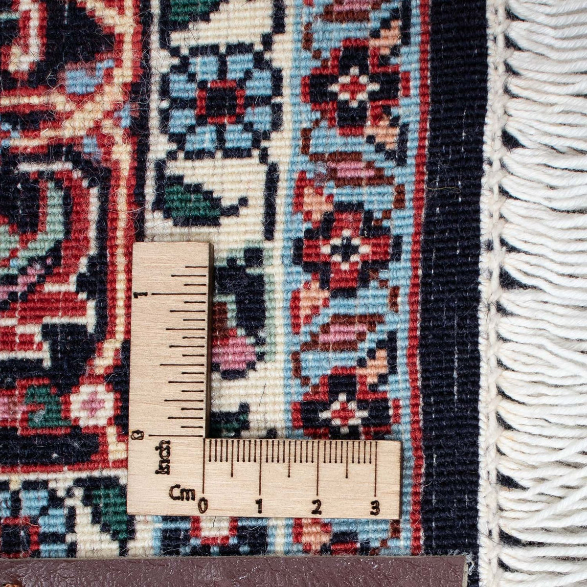 Dywan perski - Bijar - 204 x 131 cm - jasna czerwień