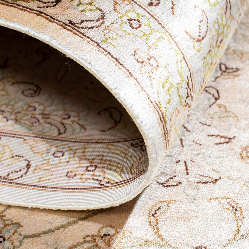 Dywan perski - Ghom - 147 x 99 cm - beżowy