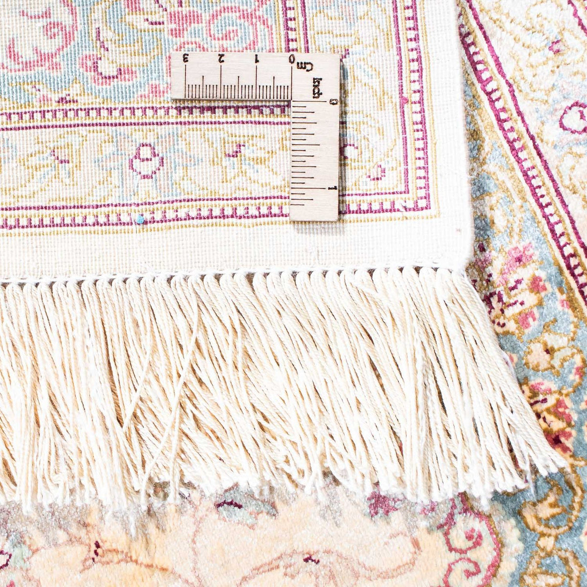 Dywan perski - Ghom - 143 x 103 cm - beżowy