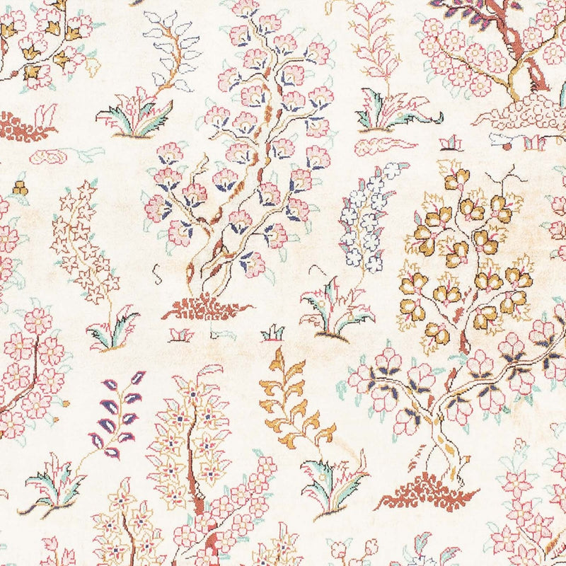 Dywan perski - Ghom - 146 x 104 cm - beżowy