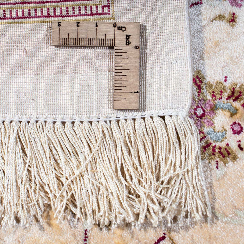 Dywan perski - Ghom - 233 x 158 cm - beżowy