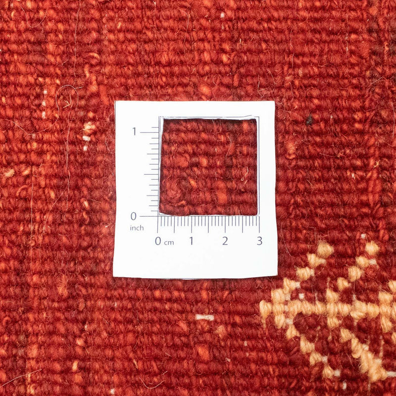 Dywan Gabbeh - perski - 169 x 118 cm - czerwony