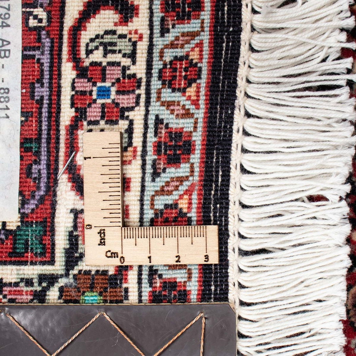 Dywan perski - Bijar - 214 x 133 cm - czerwony