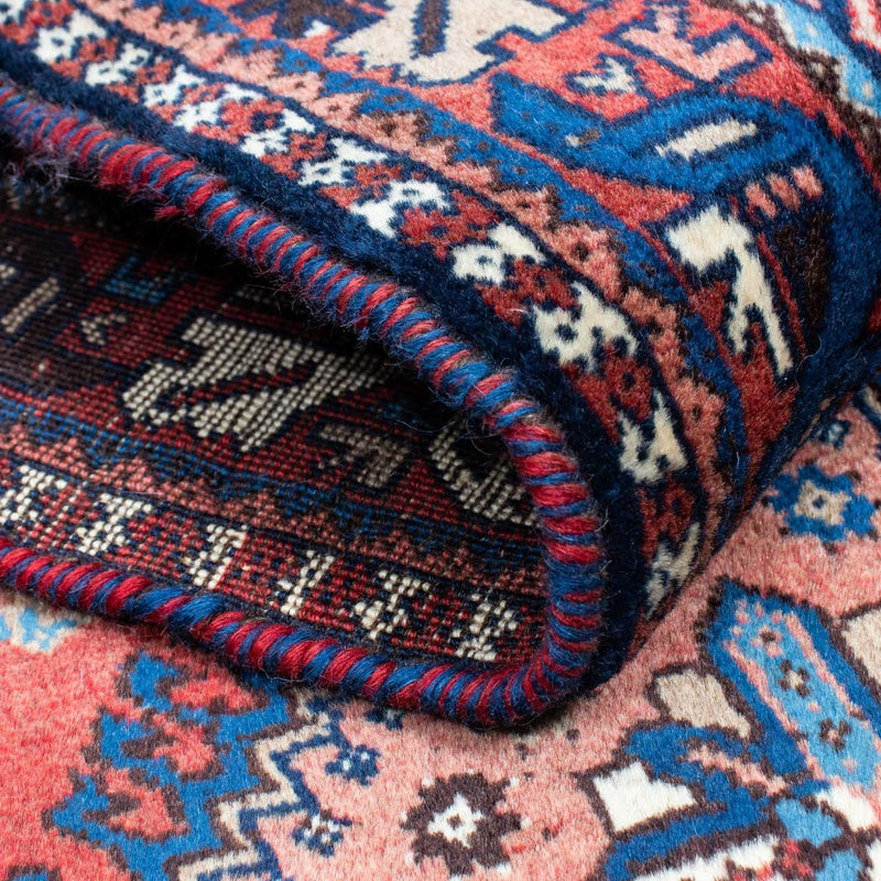 Biegacz Perski dywan - Nomadyczny - 370 x 84 cm - ciemna czerwień