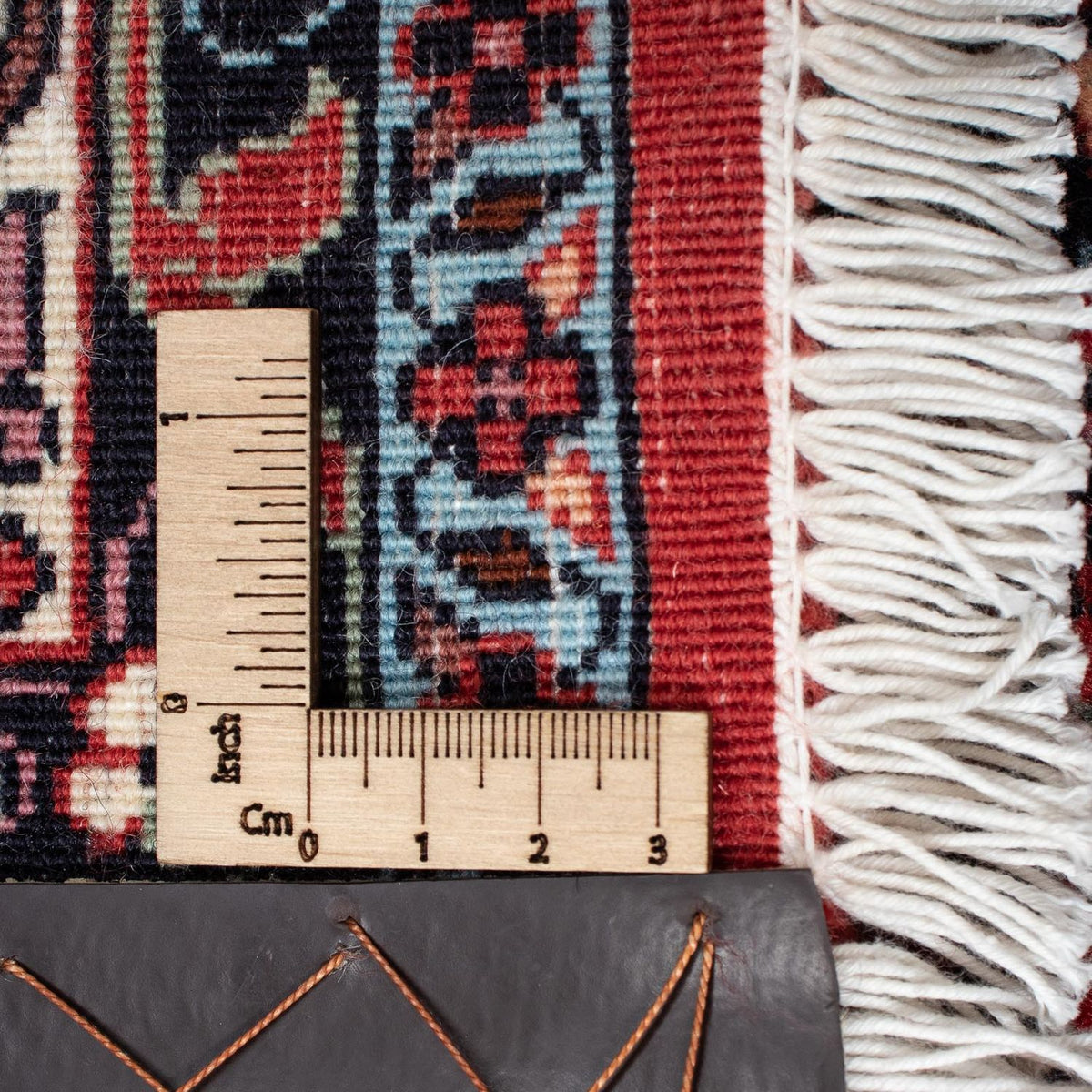 Dywan perski - Bijar - 220 x 134 cm - jasna czerwień