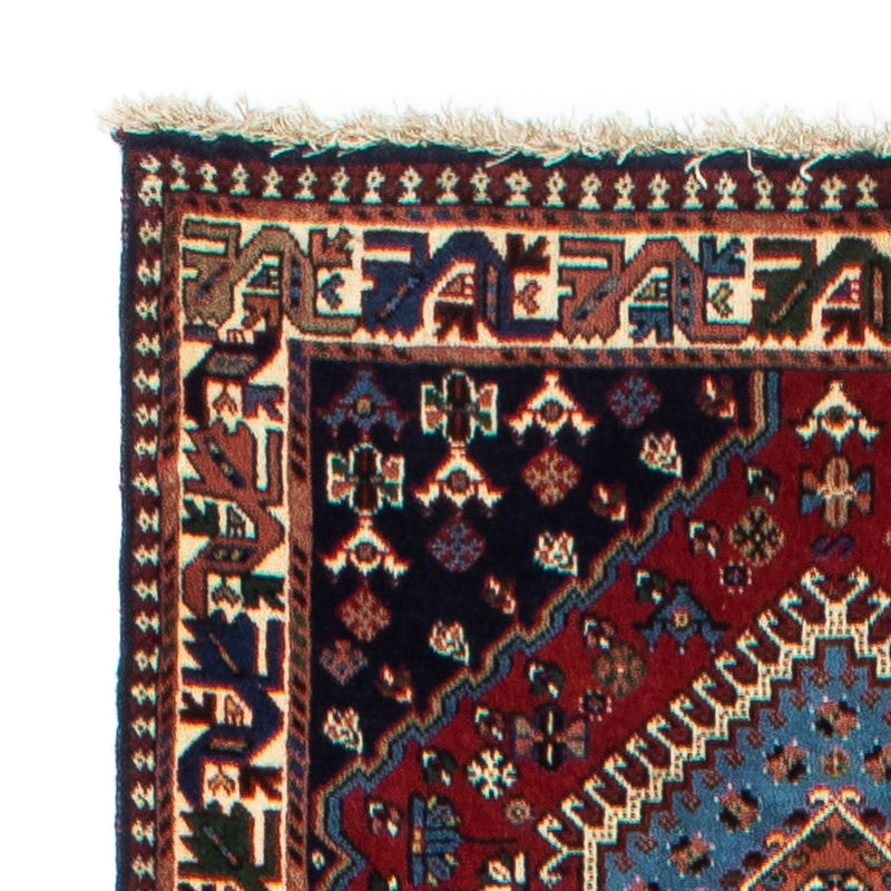 Biegacz Perski dywan - Nomadyczny - 373 x 80 cm - ciemna czerwień