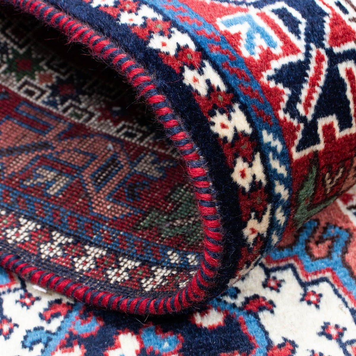 Biegacz Perski dywan - Nomadyczny - 398 x 83 cm - wielokolorowy