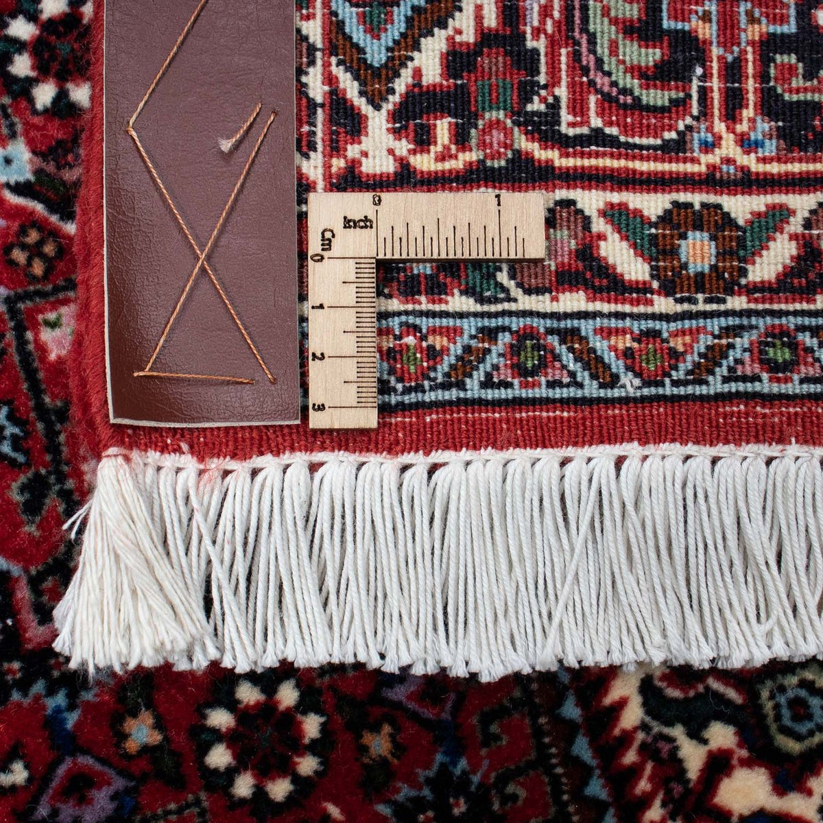 Dywan perski - Bijar - 228 x 132 cm - jasna czerwień