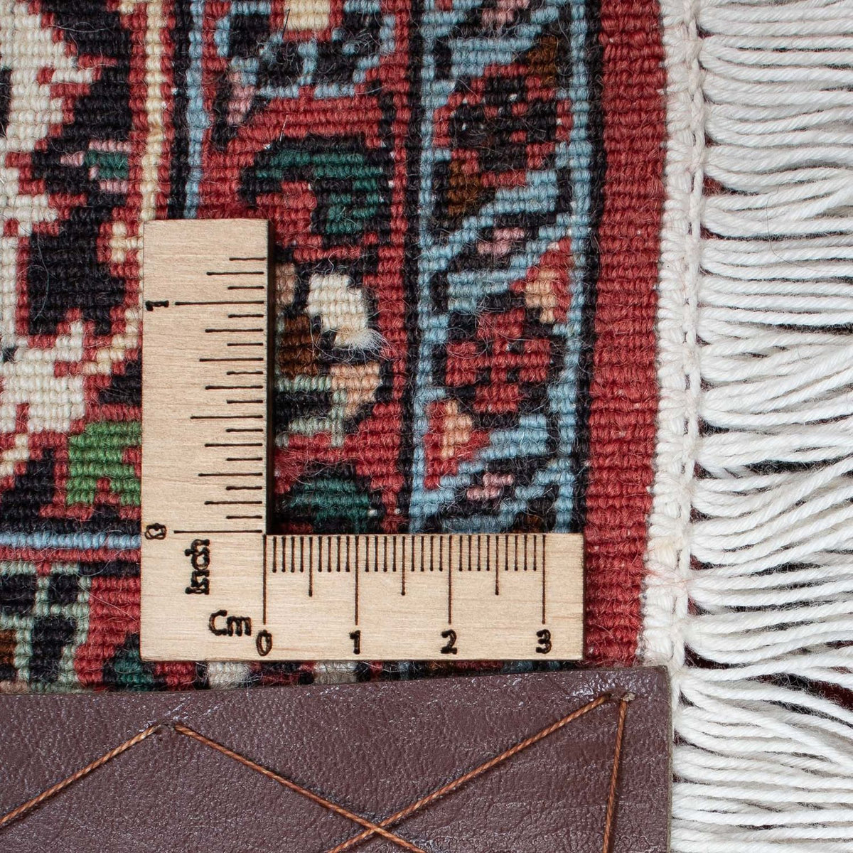 Dywan perski - Bijar - 210 x 131 cm - jasna czerwień