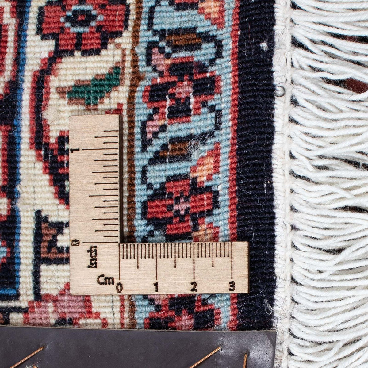 Dywan perski - Bijar - 202 x 131 cm - jasna czerwień