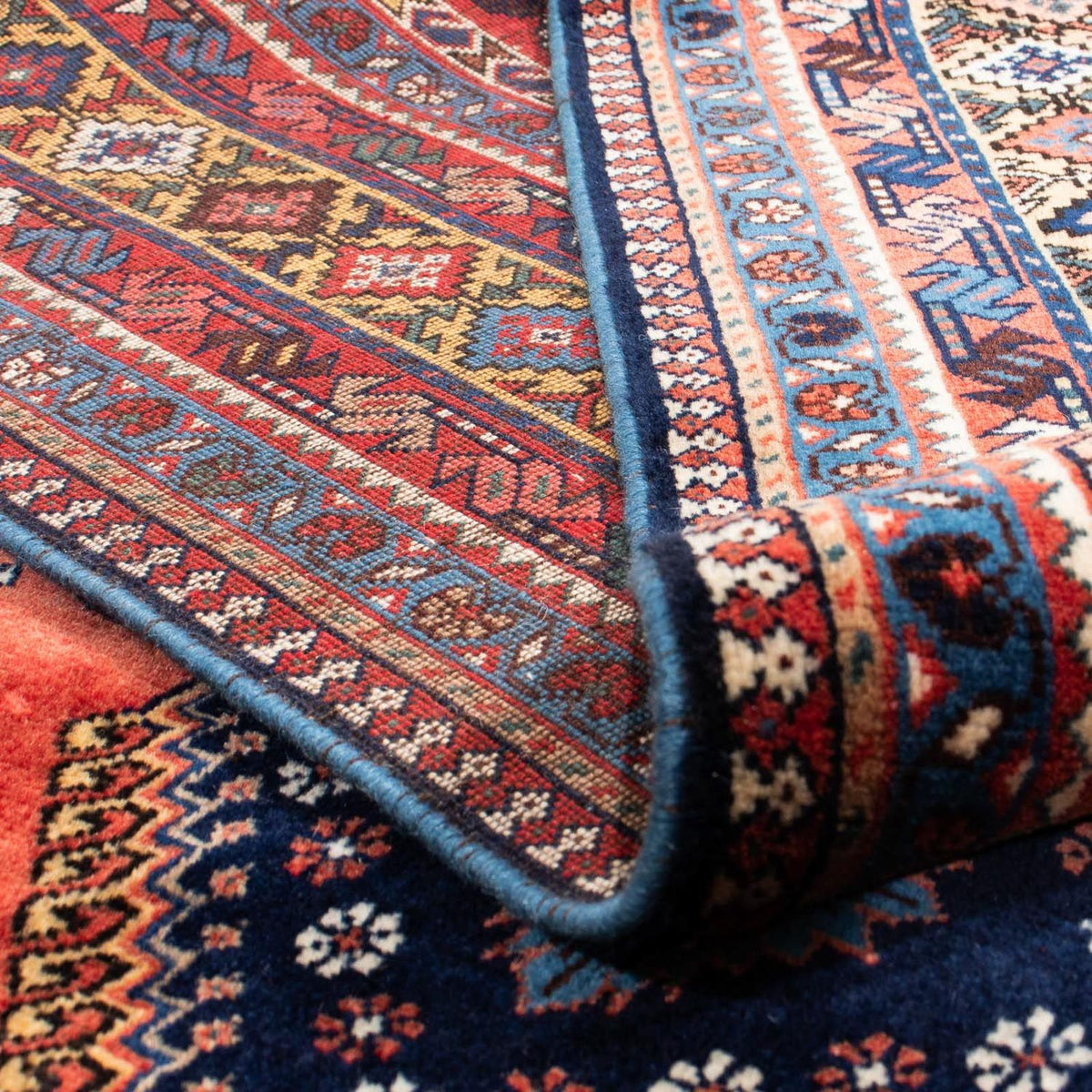 Perski dywan - Nomadyczny - 340 x 253 cm - czerwony