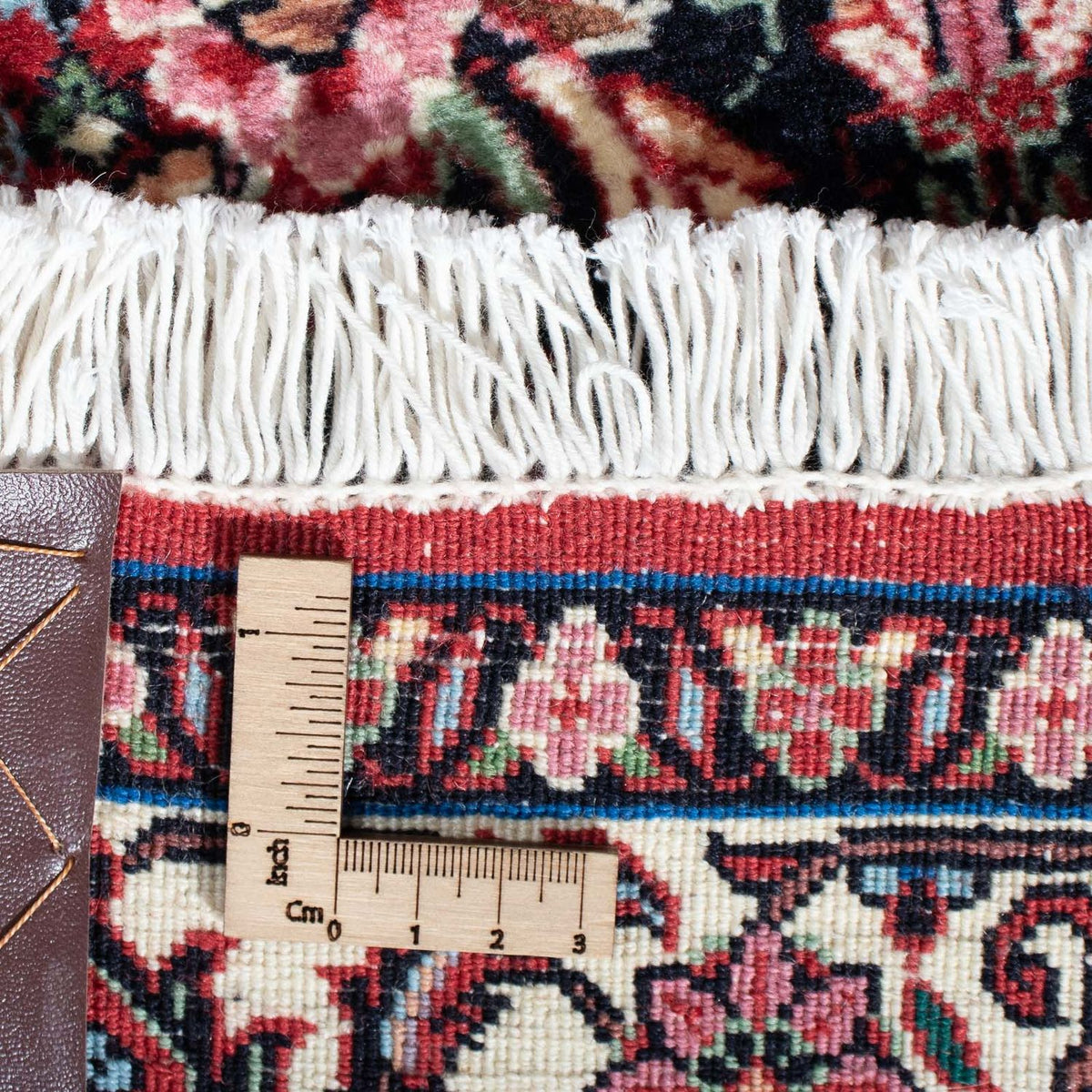 Biegacz Dywan perski - Bijar - 211 x 72 cm - jasna czerwień