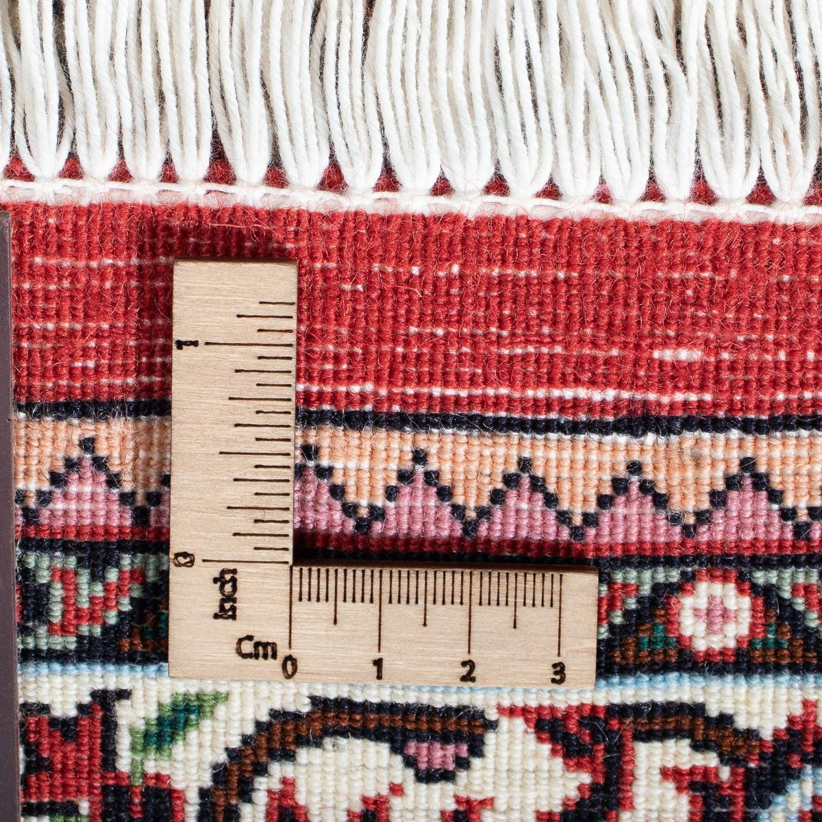 Biegacz Dywan perski - Bijar - 208 x 74 cm - czerwony