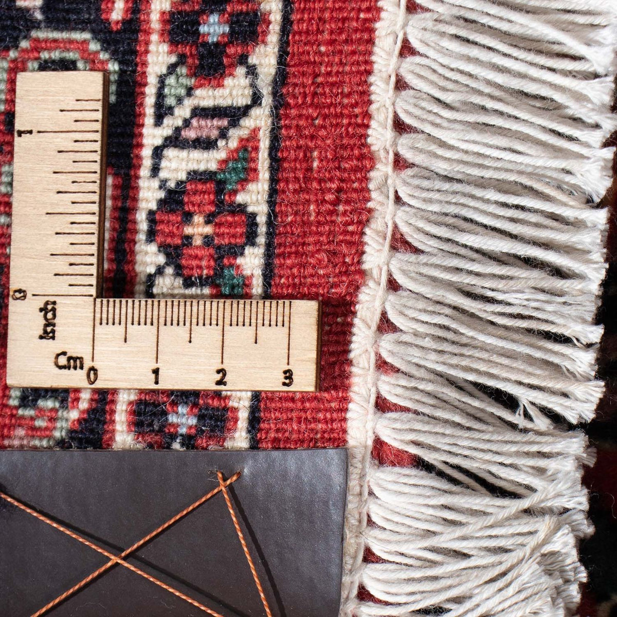 Biegacz Dywan perski - Bijar - 205 x 74 cm - czerwony