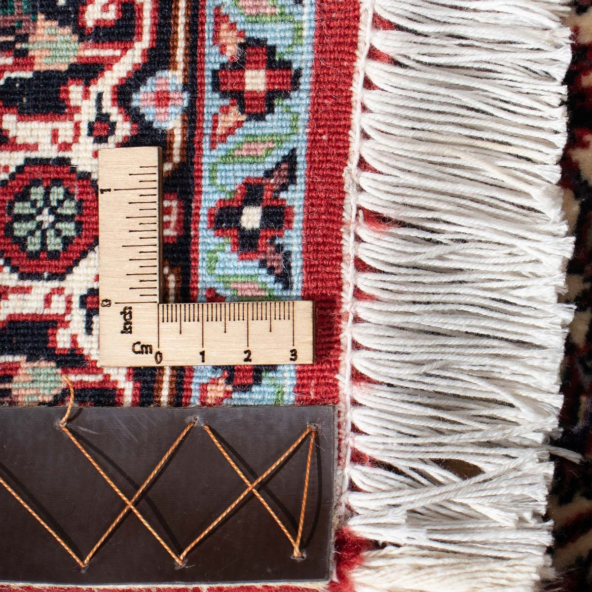 Biegacz Dywan perski - Bijar - 206 x 75 cm - czerwony