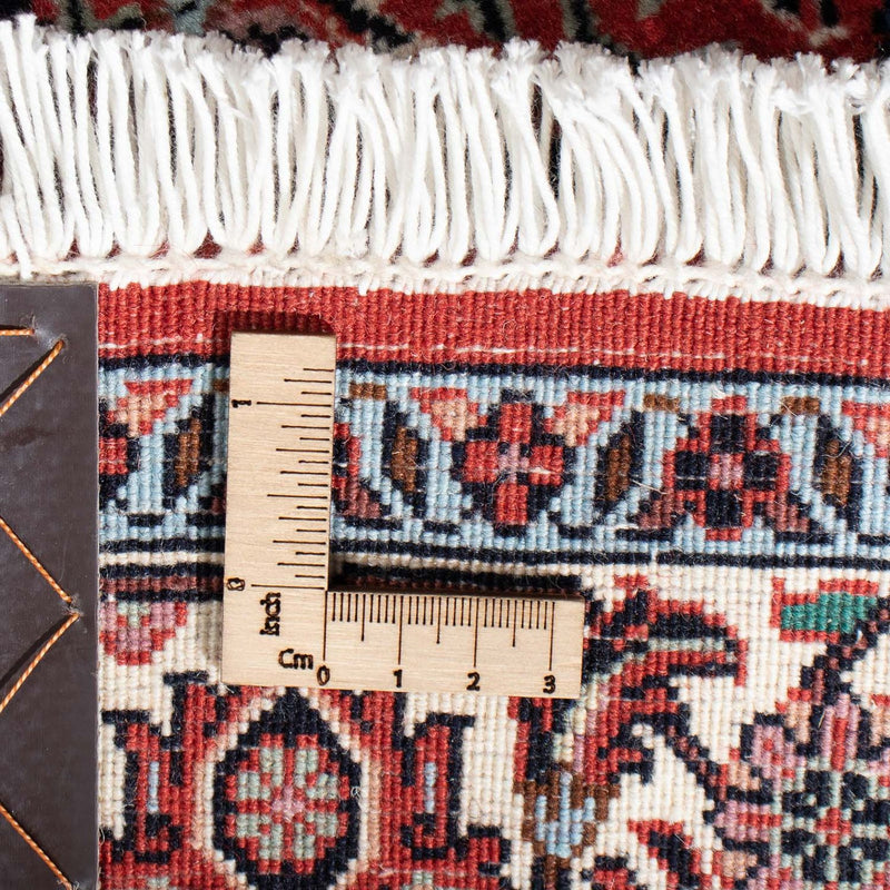 Biegacz Dywan perski - Bijar - 217 x 73 cm - ciemnoniebieski