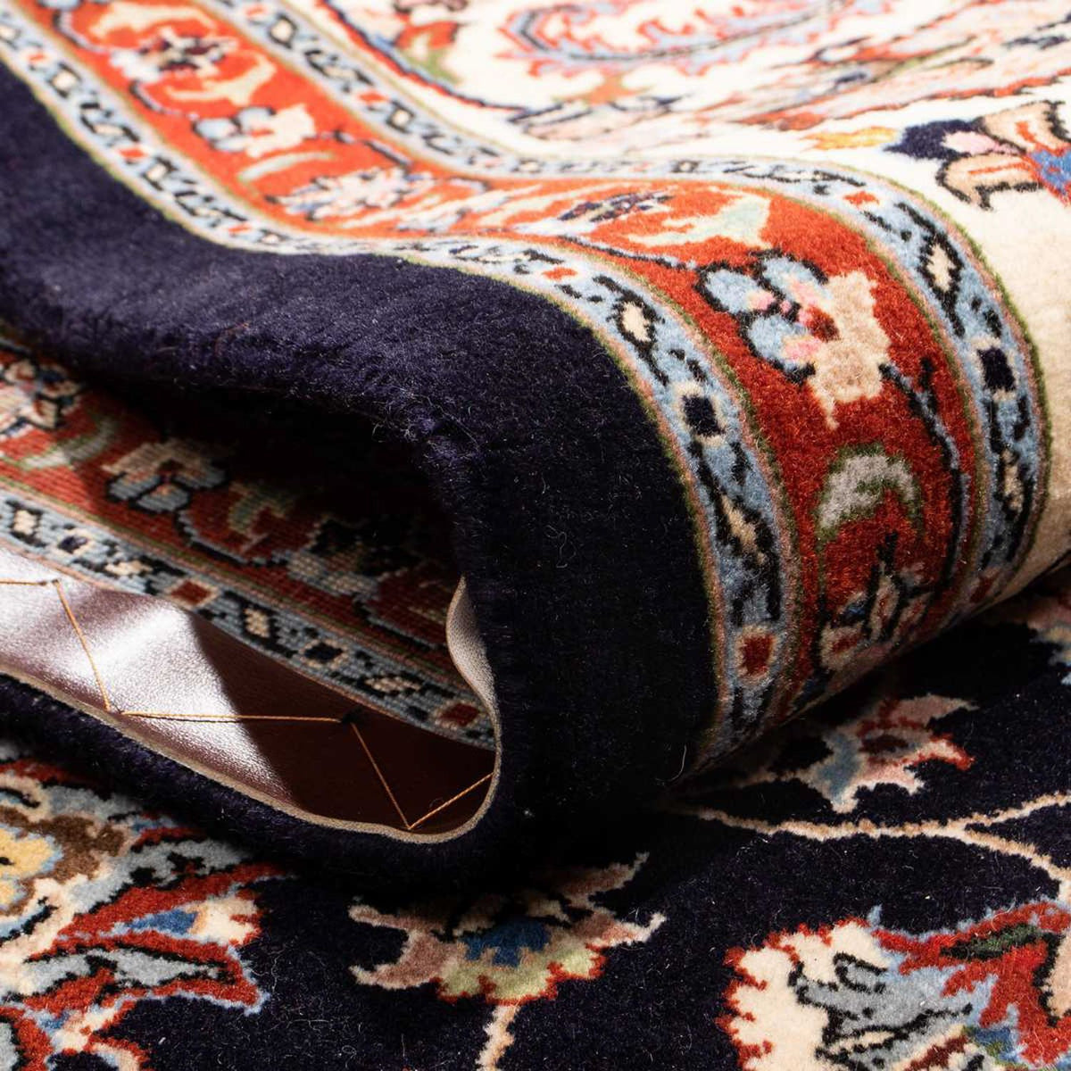 Dywan perski - Klasyczny - 338 x 248 cm - ciemnoniebieski