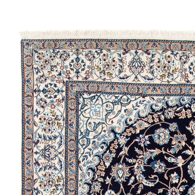 Dywan perski - Nain - Królewski - 300 x 197 cm - czarny