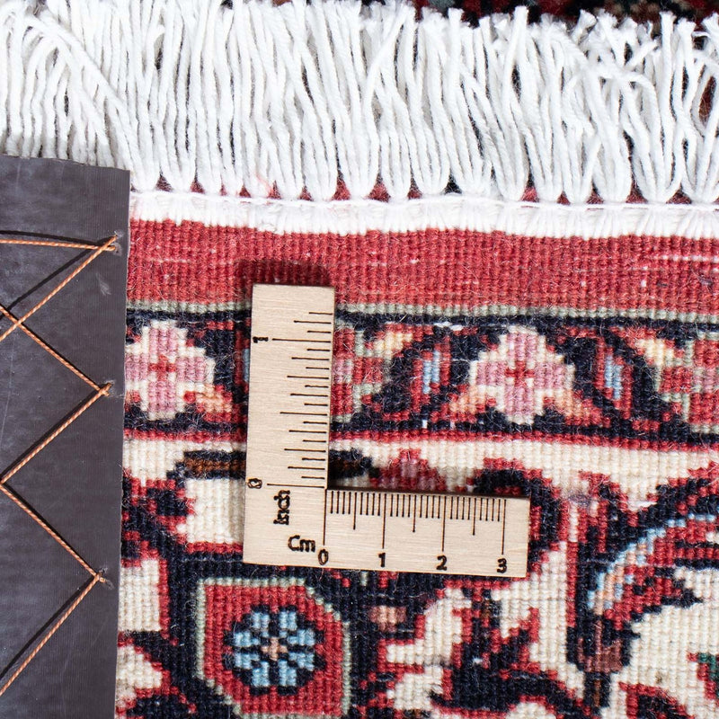 Biegacz Dywan perski - Bijar - 211 x 75 cm - ciemnoniebieski