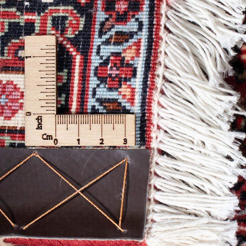 Biegacz Dywan perski - Bijar - 197 x 74 cm - czerwony