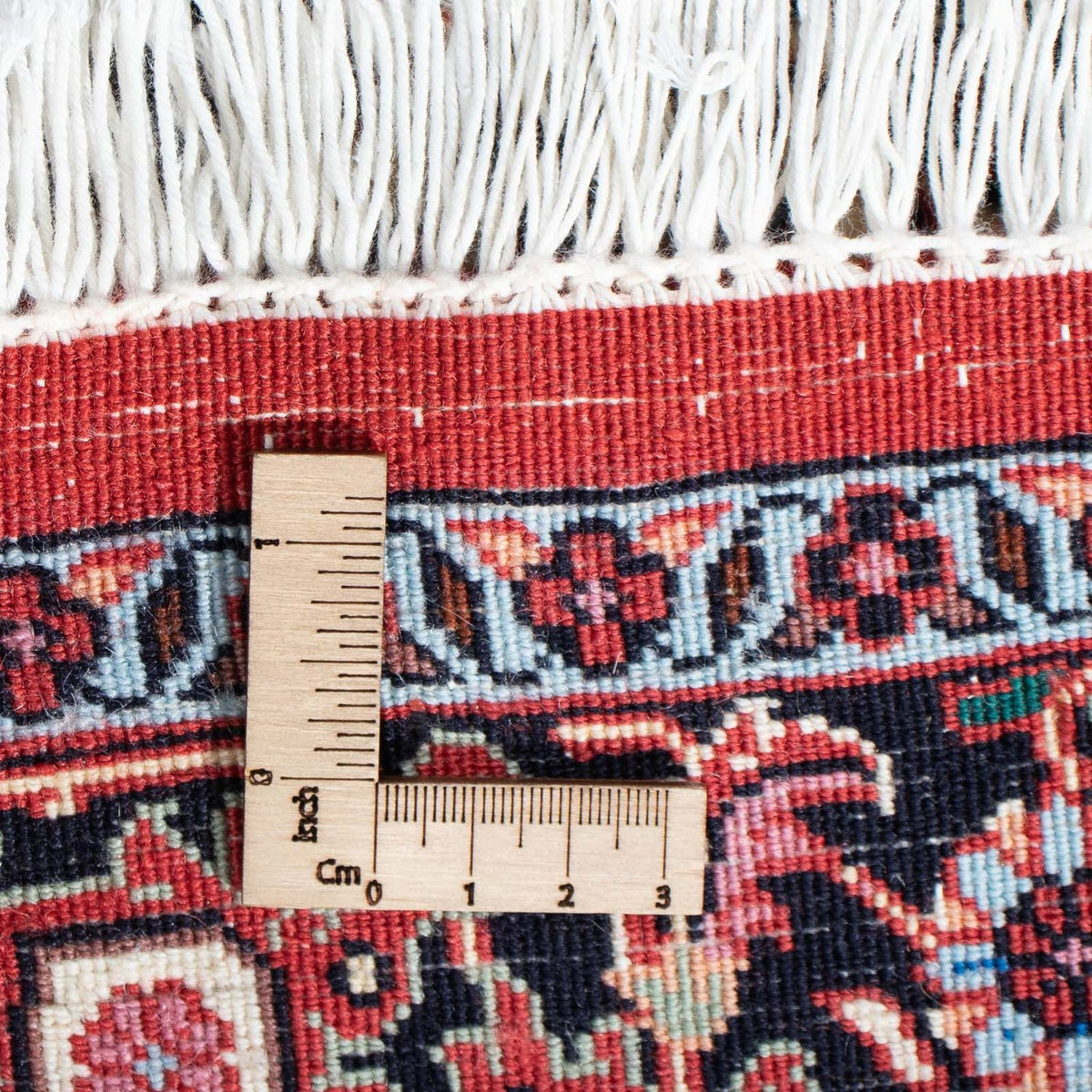 Biegacz Dywan perski - Bijar - 198 x 75 cm - czerwony