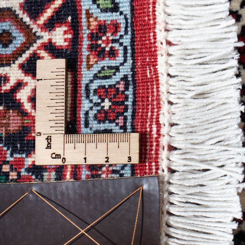 Biegacz Dywan perski - Bijar - 208 x 73 cm - czerwony