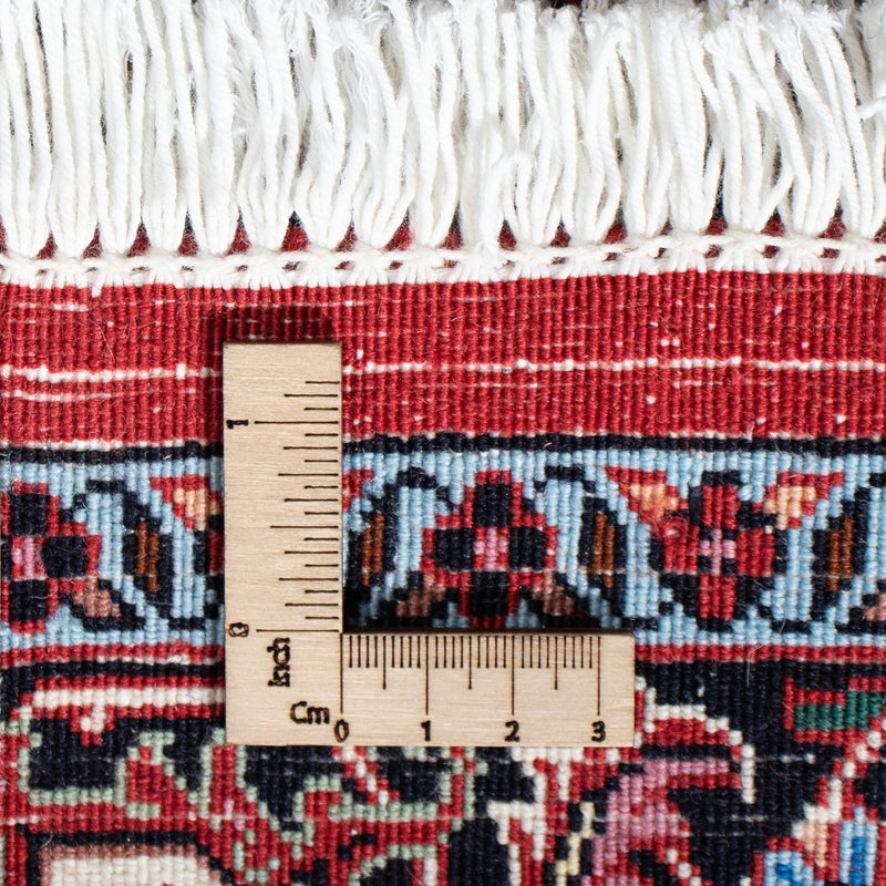 Biegacz Dywan perski - Bijar - 212 x 71 cm - czerwony