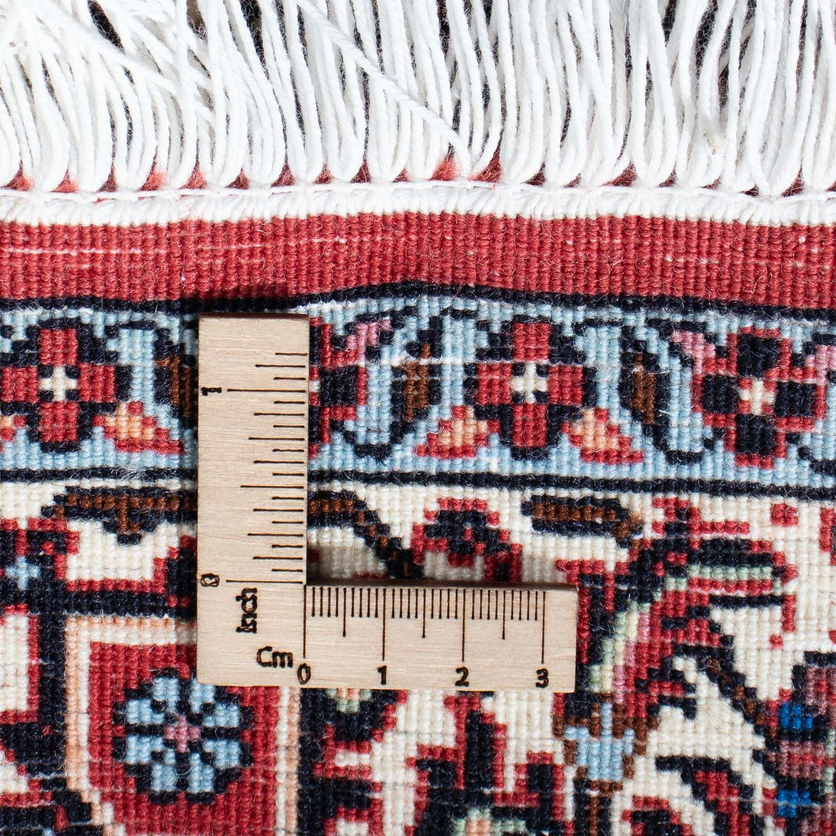 Biegacz Dywan perski - Bijar - 231 x 74 cm - beżowy