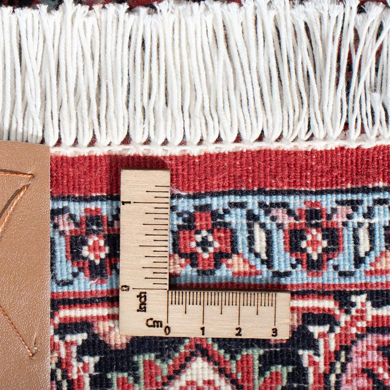 Biegacz Dywan perski - Bijar - 202 x 75 cm - ciemnoniebieski