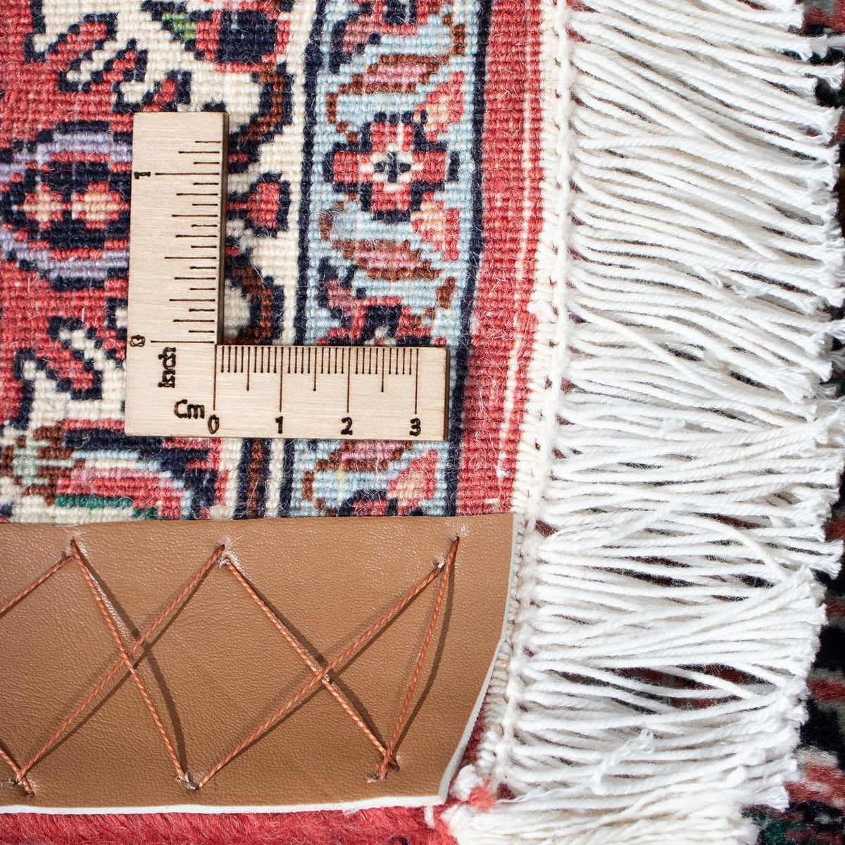 Biegacz Dywan perski - Bijar - 191 x 73 cm - jasna czerwień